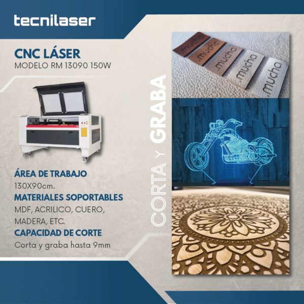 TEST cnc laser rm 13090 150w
